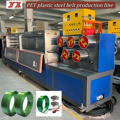 Manuelle/automatische Wickelmaschine zum Herstellen von PET-Gürteln mit automatischer Wickelbreite9-32 mm