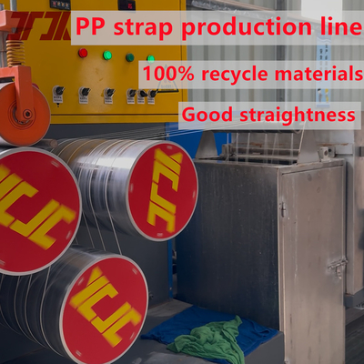 5-19 mm individuell angepasste PP-Gürtel 3output-machende Maschine mit PLC-Steuerungssystem und automatischem Winder
