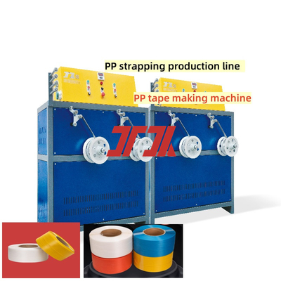 Verpackungsmaschinen Produktionslinie für PP-Streifenmaschinen für PP-PET-Plastik-Streifenmaschinen für PP-Plastik-Streifenmaschinen mit spezieller Schraube für Extruder