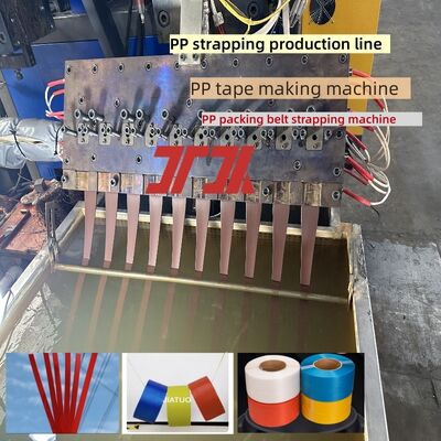 CE ISO Plastic PET PP Strap Making Machine 5-19 mm PP PET Extrudierproduktionslinie