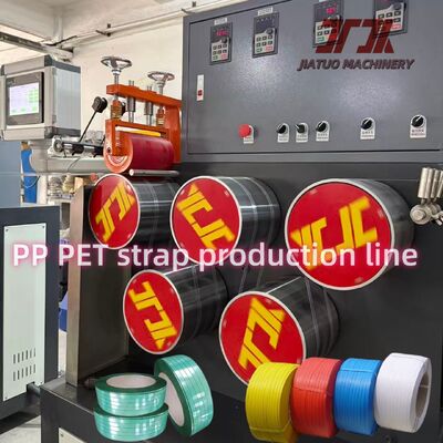Single Screw PET Packing Belt Making Machine Make PET Plastic Strap For Packing