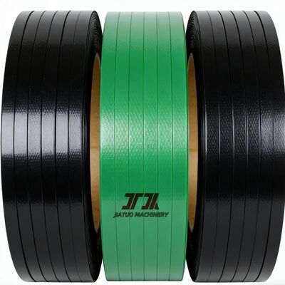 9-32 mm langlebige PET-Polyester-Grüne Verpackungsband für Haustiere Plastikverpackung