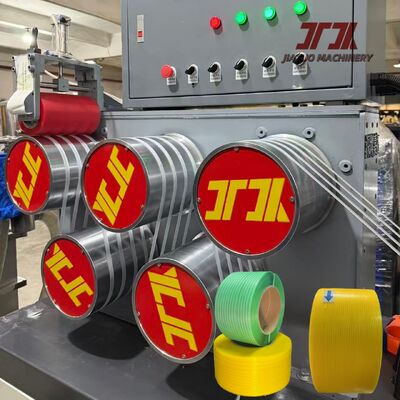 Vollautomatische Doppelstation Winder PP-Gürtelmachmaschine für umweltfreundliche Verpackungslösungen