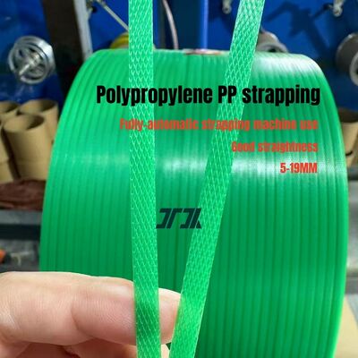 5-19 mm Breite PP-Gürtel mit 50-200 kg Zugfestigkeit und anpassbaren Farben für leichte Frachtverpackungen