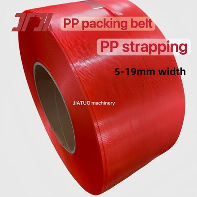 Hochgeschwindigkeits-PP-Gürtel 5 mm PP-Verpackungsgürtel für halbautomatische Gürtelmaschinen