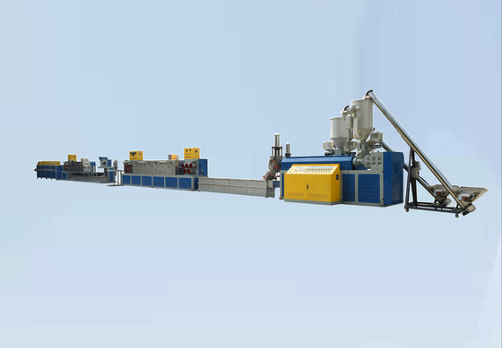 Maschine zur Herstellung von PP-PE-Multikolor-Rattan 5-19 mm künstliche Rattan-Extrusionsmaschine