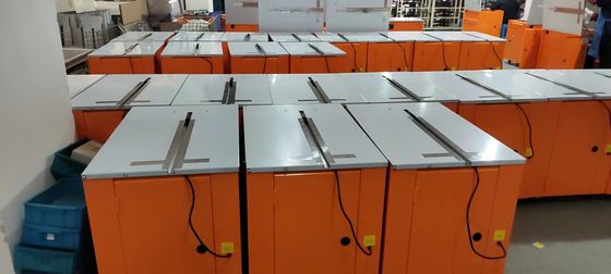 Breite 6-15 mm automatische Verpackungsmaschine Handgesteckte Strappermaschine Klapptischdesign