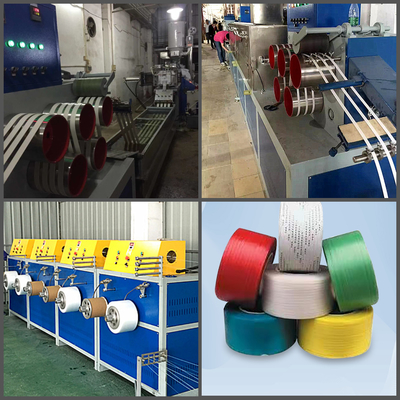 PET-Polyester-PP-Bügelherstellungsmaschine SPS-Steuerungs-Produktionslinie