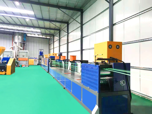 PLC-Steuerung Kunststoffgürtel Produktionslinie PET-Verpackung Band Band Herstellung Maschine Benutzerfreundliche PET-Band Extrusionslinie