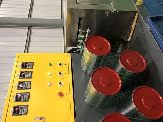 Automatische 400 kg/h PET-Gürtelmachmaschine 19 mm Breite Gürtelband Extruder
