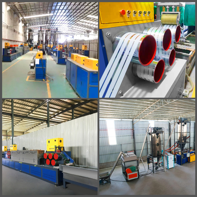 PLC-Steuerung Kunststoffgürtel Produktionslinie PET-Verpackung Band Band Herstellung Maschine Benutzerfreundliche PET-Band Extrusionslinie