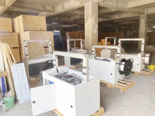Automatische Schachtel-Karton-Strappermaschine, automatische PP-Gürtel-Strappermaschine für PP-Strapper