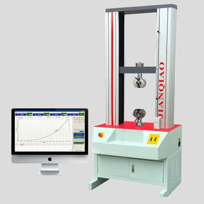 20KN Zugprüfmaschine für PET PP Gürtelband Gürtel Gürtel hohe Auflösung 0,5 Grad Motorgetrieben Ballschraub Testing Mac
