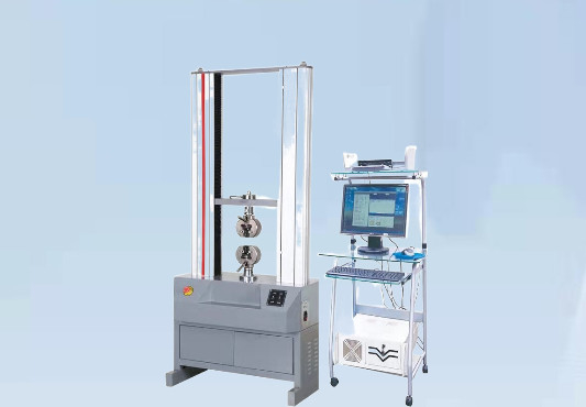 20KN Zugprüfmaschine für PET PP Gürtelband Gürtel Gürtel hohe Auflösung 0,5 Grad Motorgetrieben Ballschraub Testing Mac