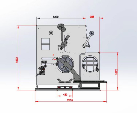 Servomotorvollautomatische HAUSTIER Verpackungs-Gurt-Wickelmaschine-Touch Screen Platte