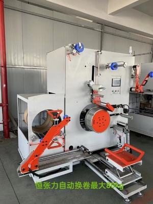 Vollautomatischer Förderer 0,4 kW PET-Streifenwickler mit PLC-Steuerungssystem Vollautomatischer PET-Streifenwickler mit PLC-Steuerung &amp; Cuttin