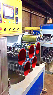 5-19 mm Breite PET-Streifenherstellungsmaschine mit Doppelstation für Schwerlastanwendungen