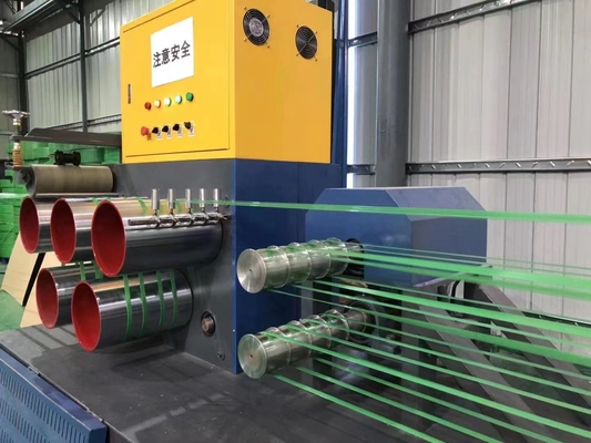 5-19 mm Breite PET-Streifenherstellungsmaschine mit Doppelstation für Schwerlastanwendungen