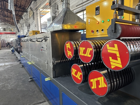 GUOMAO Motor Polypropylen PP-Band Produktionslinie mit 4-Netz-Recycling-Siebwechsler