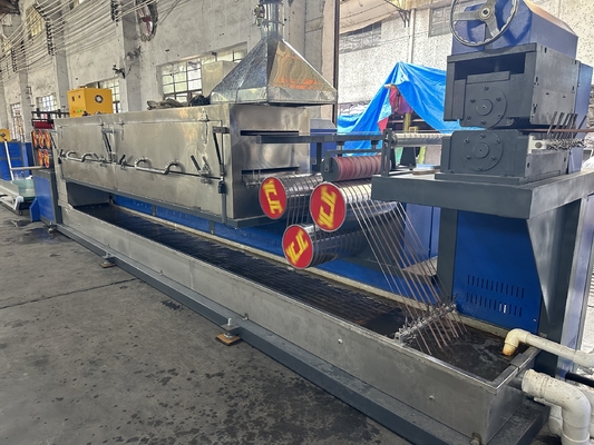 GUOMAO Motor Polypropylen PP-Band Produktionslinie mit 4-Netz-Recycling-Siebwechsler