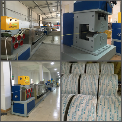 Elektrische PP-Strap-Band-Herstellungsmaschine PP-Strap-Extrusionsmaschine ISO9001 SGS