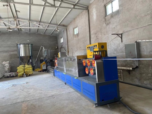 Maschine zur Herstellung von Polypropylen-Gürteln für Recyclingmaterial und Maschine zur Herstellung von Polypropylen-Gürteln aus 5-19 mm-PP - Automatisierung
