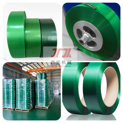 Ausgang 3 Strips PET Strapping Band Produktionslinie Chinesisch Englisch PLC-Steuerungssystem Hocheffiziente PET Strip Extrusion