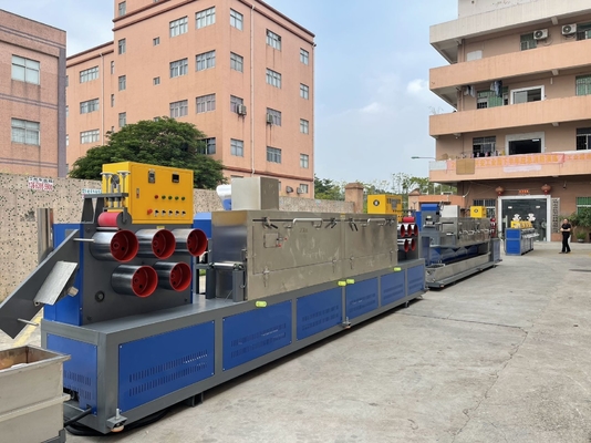 Maschine zur Herstellung von Polypropylen-Gürteln für Recyclingmaterial und Maschine zur Herstellung von Polypropylen-Gürteln aus 5-19 mm-PP - Automatisierung