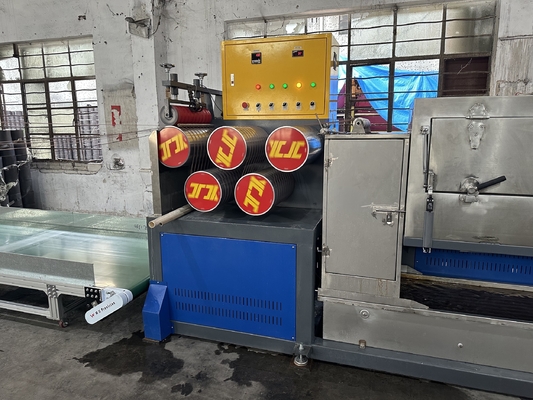Maschine zur Herstellung von Polypropylen-Gürteln für Recyclingmaterial und Maschine zur Herstellung von Polypropylen-Gürteln aus 5-19 mm-PP - Automatisierung