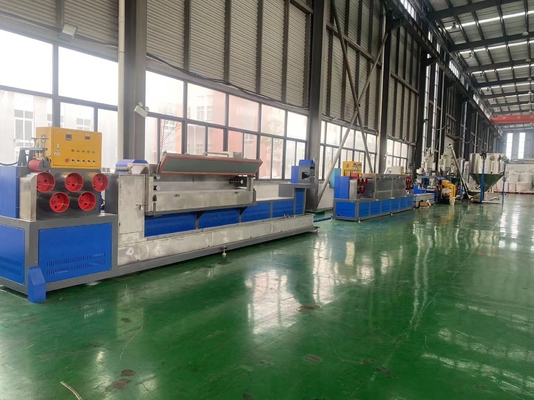 Einzelschraubende PP-Streifenband Extrusionslinie PP-Streifenmachine PP-Streifenmachine mit 1 bis 4 extrudierten Bänder
