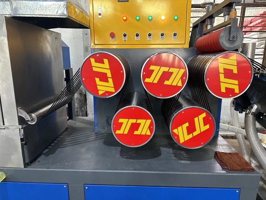 Einzelschraubende PP-Streifenband Extrusionslinie PP-Streifenmachine PP-Streifenmachine mit 1 bis 4 extrudierten Bänder