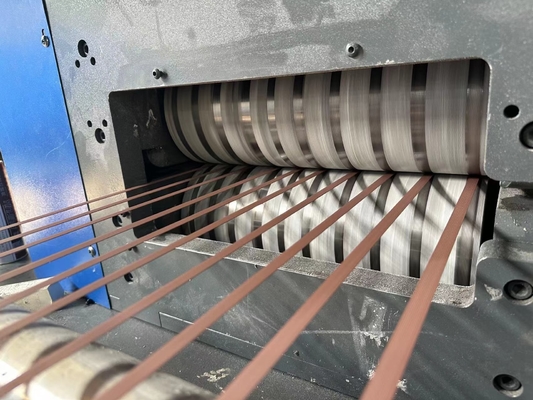 Einzelschraubende PP-Streifenband Extrusionslinie PP-Streifenmachine PP-Streifenmachine mit 1 bis 4 extrudierten Bänder