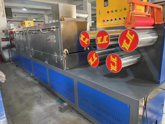 Einzelschraubende PP-Gürtelmachmaschine 1 bis 4 Polypropylen-Gürtel Extrusionslinie Einfache Bedienung und Wartung PP-Gürtel