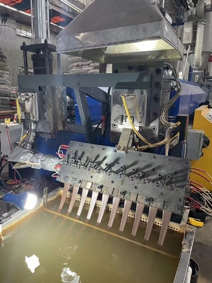 Einzelschraubende PP-Gürtelmachmaschine 1 bis 4 Polypropylen-Gürtel Extrusionslinie Einfache Bedienung und Wartung PP-Gürtel