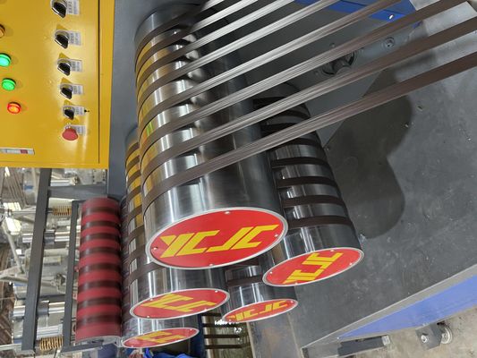 Hochgeschwindigkeits-PP-Recycling-Materialien PP-Gürtel-Fertigungsmaschine mit GUOMAO-Motor