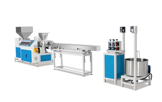 JTPP-110 Plastik-Imitat Rattan-Machmaschine: 3300mm Schraube, 6 Gurte, 130kg/h Kapazität
