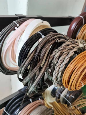JTPP-110 Plastik-Imitat Rattan-Machmaschine: 3300mm Schraube, 6 Gurte, 130kg/h Kapazität