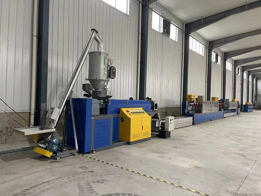 180-200 kg/h PP-Streifenband-Extrusionsmaschine mit PLC-Programm-Steuerung