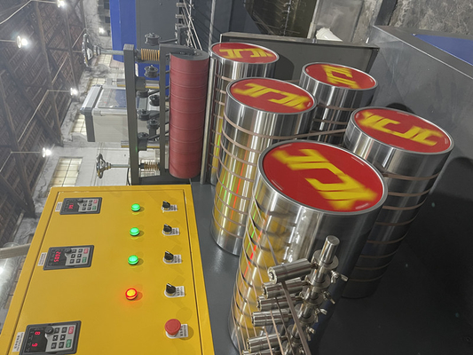 PLC-Touchscreen-Steuerung PP-Streifenband-Extrusionslinie mit erstklassiger Technologie 260m/min