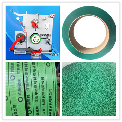 Breite 9-32 mm PET-Band Extrusionslinie automatisch für Verpackung Bandband
