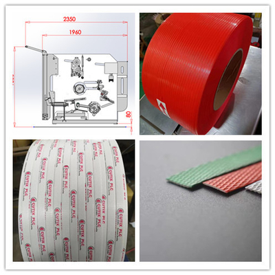 Effizienter und zuverlässiger PP-Gürtel-WINDER-Doppel-SERVO-Motor mit automatischer Wicklung