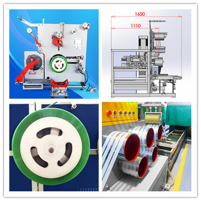 Effiziente Servomotorleitung Automatische Wickelmaschine mit verstellbarer Dichtheit des PET-Packbandes Automatischer Wickler