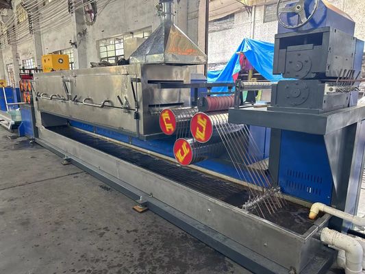 6-Streifen-Ausgang PP-Streifenhersteller mit GUGAO-Motor, Hochgeschwindigkeits-PP-Streifen-Produktion