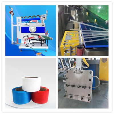 Einfache Bedienung PP Band Extrusionslinie Präzisionsverarbeitung 200-300m/Min