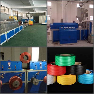 Hocheffiziente Recycling-PP-Gürtel-Produktionslinie 230 - 250 kg/h mit Siemens Motor