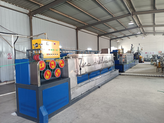 Wiederverwertete Materialien PP-Gürtelmachmaschine PLC-Steuerungsproduktionslinie