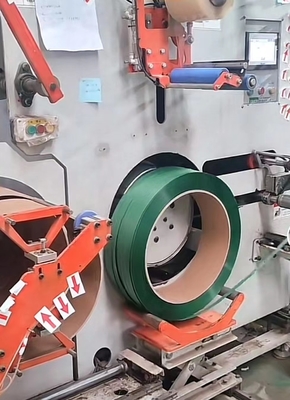 9-32 mm Breite PET-Bandmachmaschine PLC-Steuerungssystem mit automatischem Stopp