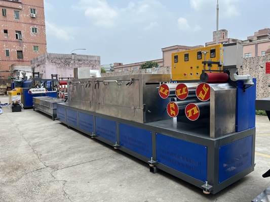 80KW vollautomatische PP-Gürtelmachmaschine mit verstellbarer Spannung mit einer Breite von 5-19 mm