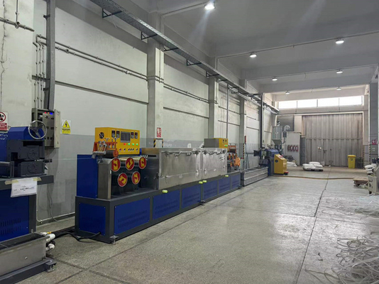 PP-Streifenband Extrusionslinie Kunststoffbandmachmaschine mit PLC-Steuerung