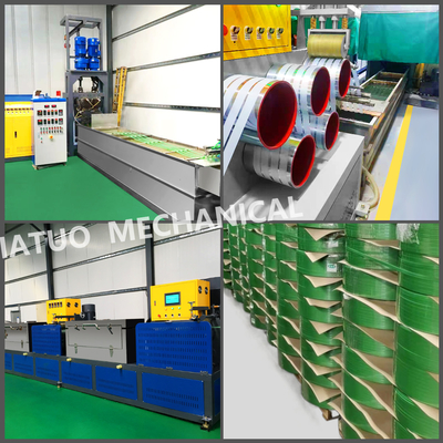 150 m/Min. Geschwindigkeit PET-Gürtelmachmaschine - PLC-Steuerung Strip Dicke 0,4-1,2 mm